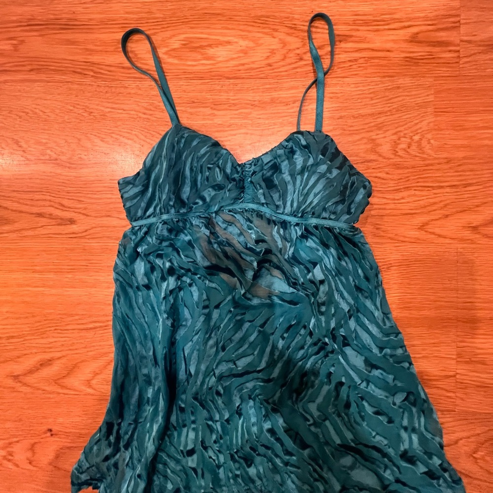 SOLD teal Victoria’s Secret going out top